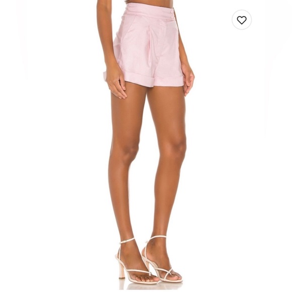 REVOLVE x Camila Coelho Pedrina Shorts In Pink Lemonade - Picture 5 of 9